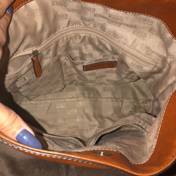 Cognac color MK bag - Picture 4 of 4